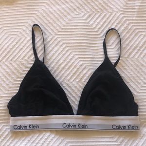 Calvin Klein Black Bralette